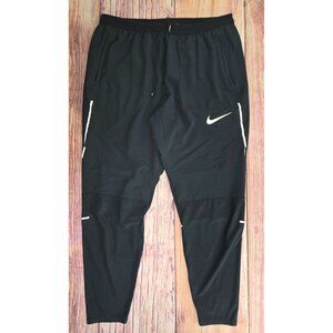 Nike Dri-FIT Black Tapered Joggers Large
